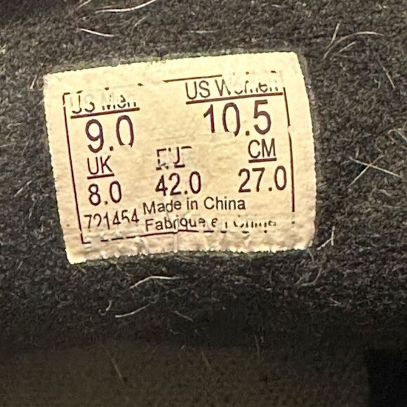 Vans Old Skool Hi Men’s size 9 shoe black skate sneakers 721454 - Picture 8 of 9